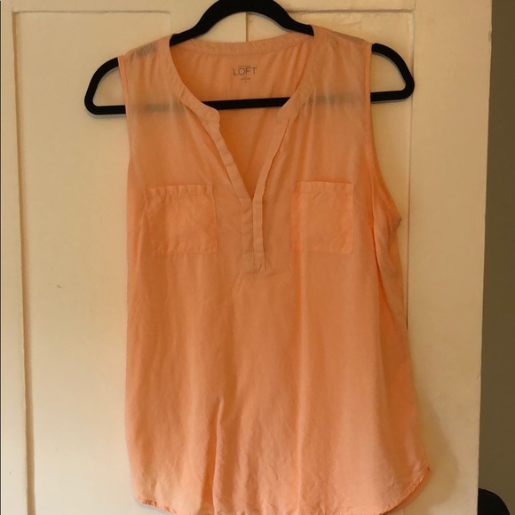 Light orange utility top - Picture 1 of 3